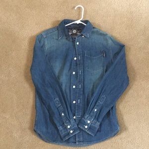 Jean Button-Up Shirt